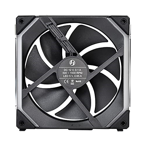 Lian Li UNI Fan SL140 RGB x2 Black image 2