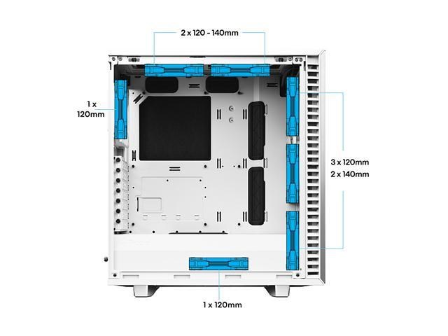 Fractal Design Define 7 Compact White image 4