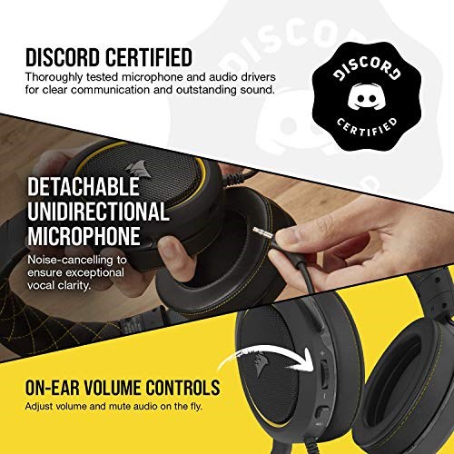 Corsair HS60 Pro Yellow image 2