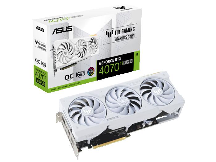 ASUS TUF Gaming GeForce RTX 4070 Ti SUPER White OC Edition image 11