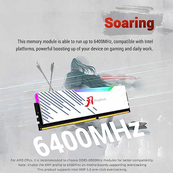 KingBank RGB 32GB (2x16GB) DDR5 6400MHz image 7