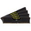 Corsair VENGEANCE LPX 32GB (4 x 8GB) DDR4 3200MHz C16 Memory Kit Black CMK32GX4M4E3200C16