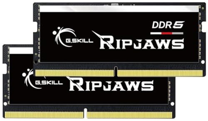 G.SKILL Ripjaws 64GB (2x32GB) DDR5 4800MT/s SODIMM
