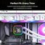 MONTECH HyperFlow Digital 360 White thumbnail 6