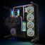 Thermaltake Riing Quad 12 RGB Radiator Fan TT Premium Edition 3 Fan Pack White thumbnail 8