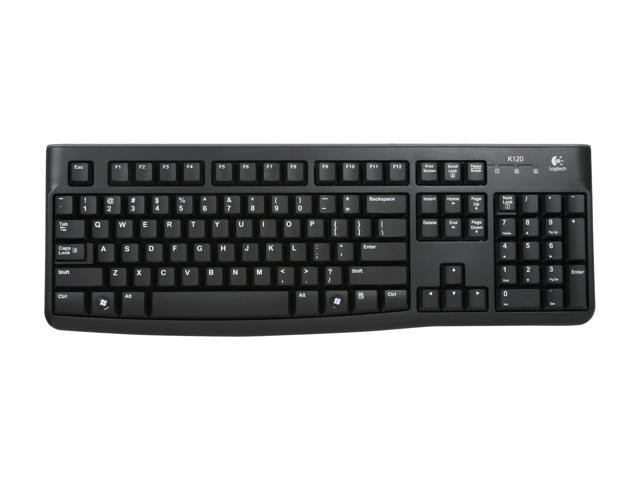 Logitech MK120 Corded Keyboard and Mouse Combo image 2