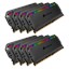 Corsair DOMINATOR PLATINUM RGB 128GB (8 x 16GB) DDR4 3000MHz thumbnail 1