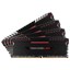 Corsair VENGEANCE LED 32GB (4 x 8GB) DDR4 3200MHz C16 Memory Kit Red LED CMU32GX4M4C3200C16R