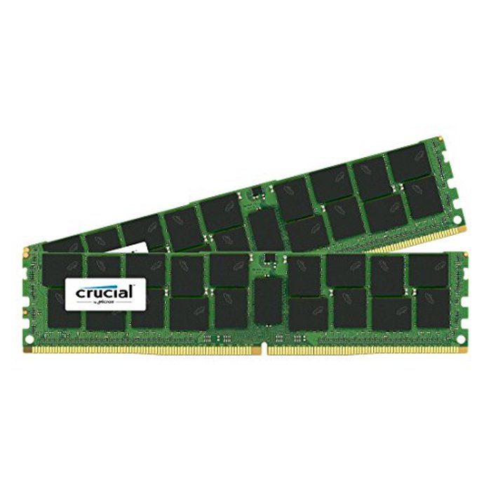 Price history for Crucial 32GB (2x16GB) DDR4-2133 ECC Registered
