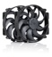 Noctua NF-A14x25r G2 PWM Sx2-PP chromax.Black Push-Pull Set Quiet 140mm SSO2 bearing