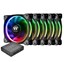 Thermaltake Riing Plus 14 RGB TT Premium Edition 140mm Five Pack thumbnail 6