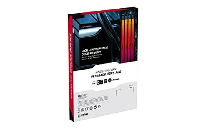 Kingston FURY Renegade RGB 16GB (1x16GB) DDR5 6000MHz Silver RAM