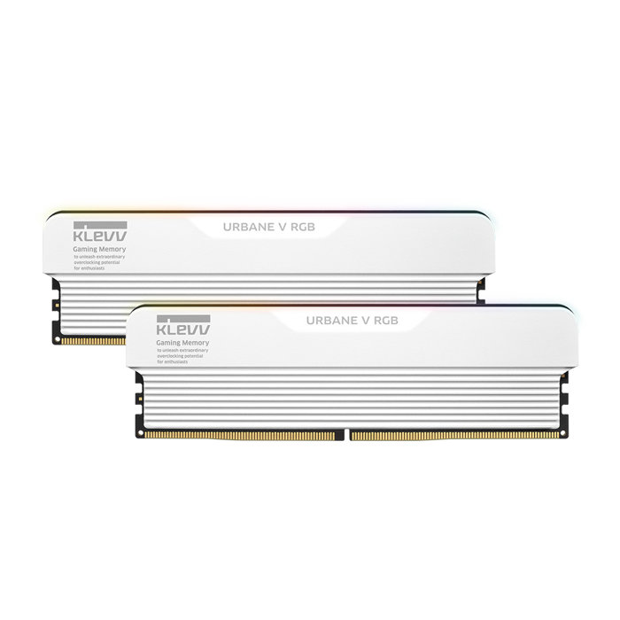 KLEVV URBANE V RGB 32GB (2x16GB) DDR5 6000 White image 1