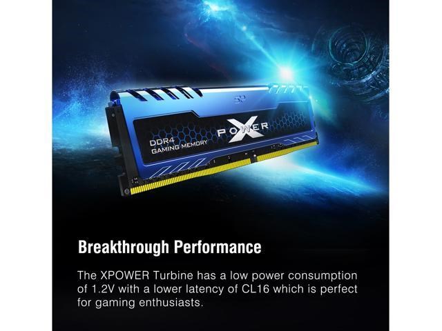 Silicon Power XPOWER Turbine 32GB (2 x 16GB) DDR4 3600 Blue image 5