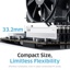KLEVV FIT V 32GB (2x16GB) DDR5 6000MHz CL28 White thumbnail 5