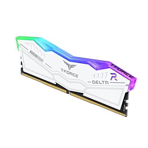 TEAMGROUP T-Force Delta RGB 32GB (2x16GB) DDR5 5600MHz White image 7