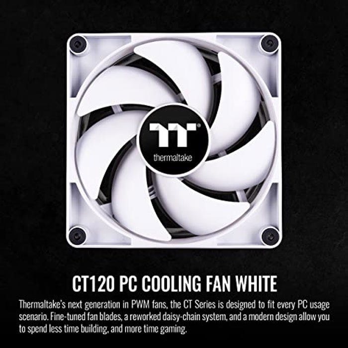 Thermaltake CT120 White 2 Pack image 2