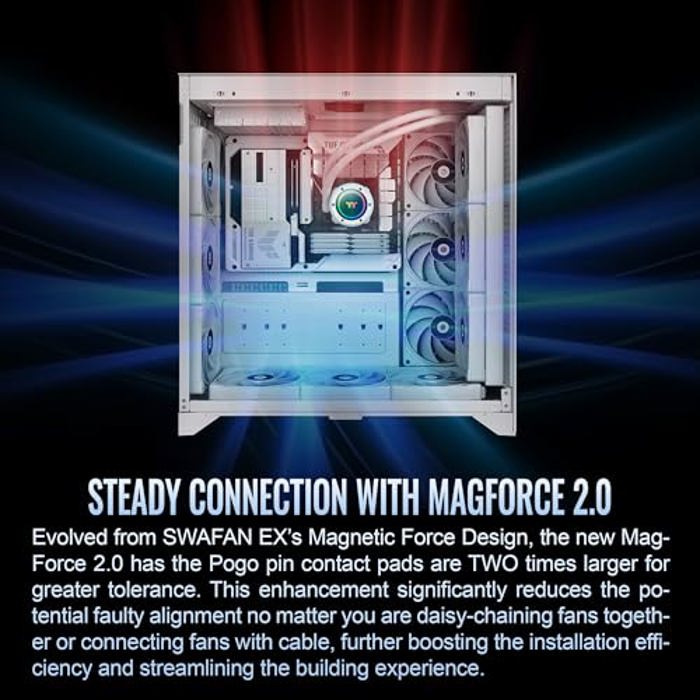 Thermaltake TOUGHFAN EX12 Pro Snow 3 Pack image 6