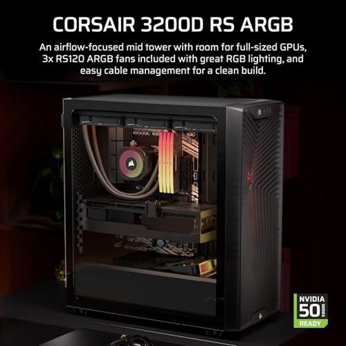 CORSAIR 3200D RS ARGB Smoke image 2