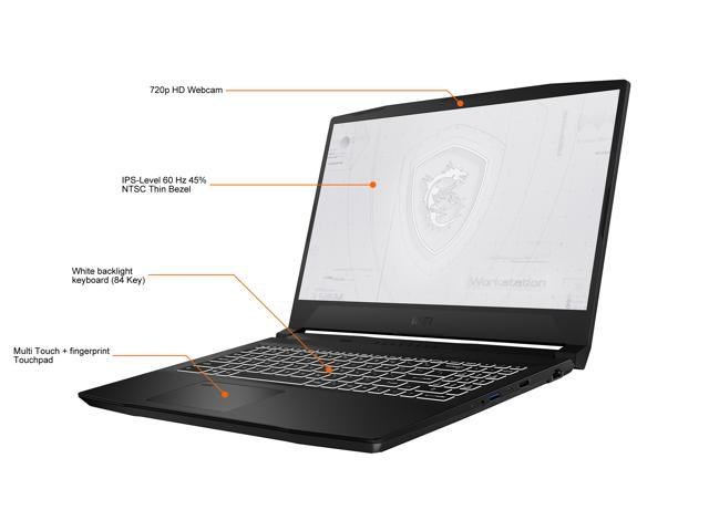 MSI WF66 11UI-268US image 3