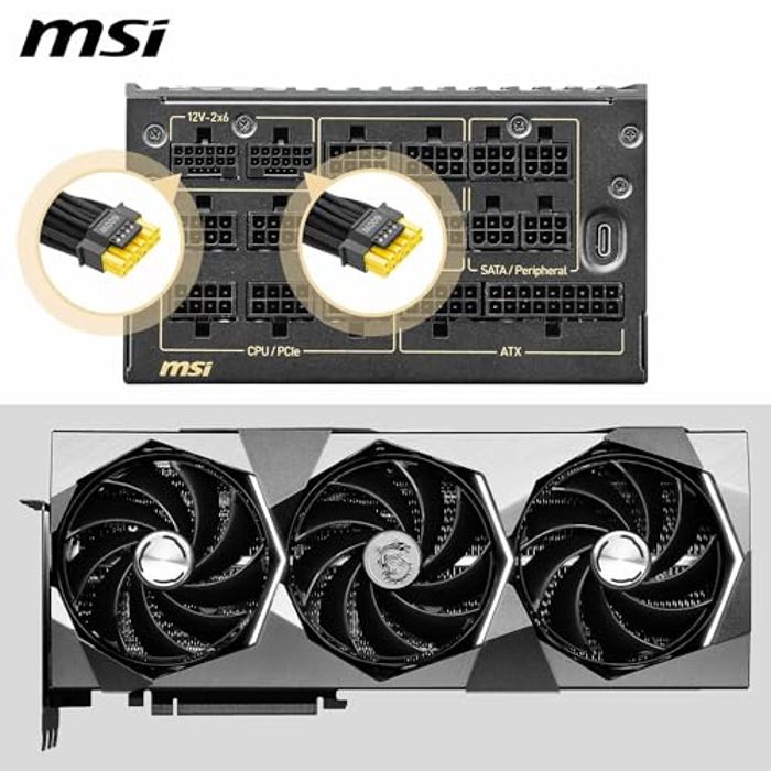 MSI MEG Ai1600T PCIE5 Power Supply - Specs, Compare Prices | Pangoly