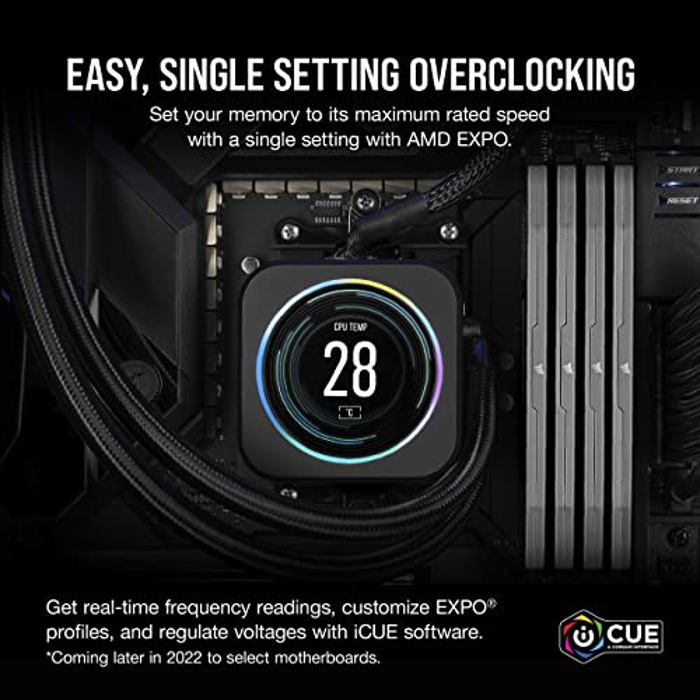 CORSAIR VENGEANCE 32GB (2x16GB) DDR5 5600MHz CL40 AMD image 4