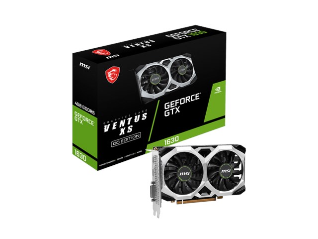 MSI GTX 1630 VENTUS XS 4G OC image 5