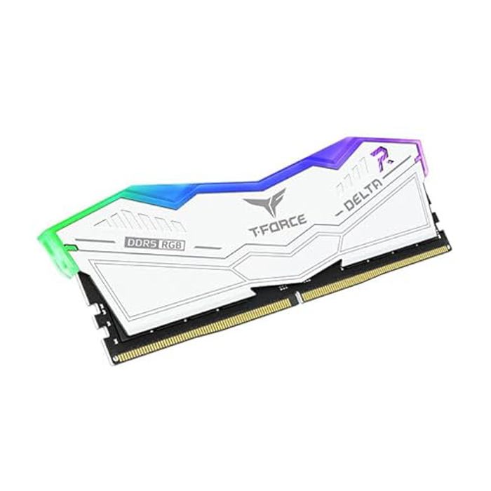 TEAMGROUP T-Force Delta RGB 32GB (2x16GB) DDR5 6000MHz White CL38 image 6