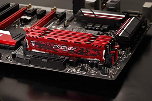 Crucial Ballistix Sport LT 32GB (2x16GB) 3200MHz DDR4 Red RAM