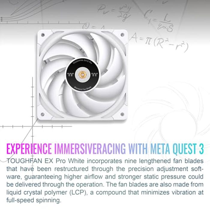 Thermaltake TOUGHFAN EX12 Pro Snow 3 Pack image 3