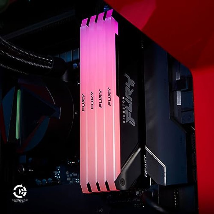 Kingston FURY Beast RGB 16GB (2 x 8GB) DDR4 3200 CL16 image 3