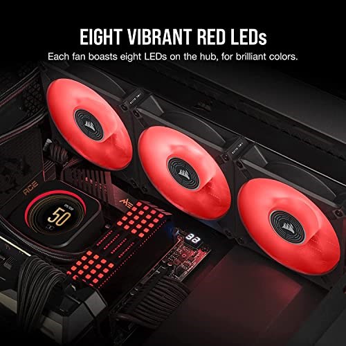CORSAIR ML140 LED Elite Red image 6