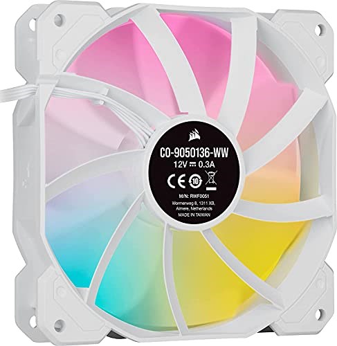CORSAIR iCUE SP120 RGB Elite White Triple Fan image 10