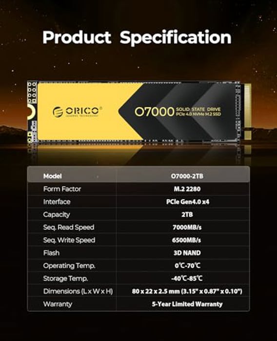 ORICO O7000 2TB image 8