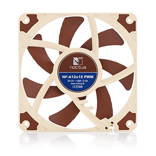 Noctua NFA12x15 PWM vs NFA12x25 PWM Case Fan Comparison Pangoly