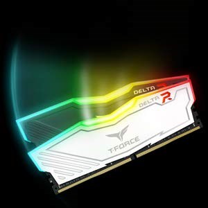 TEAMGROUP T-Force Delta RGB 32GB (2x16GB) 3200MHz White image 2