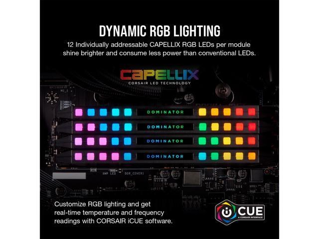 CORSAIR Dominator Platinum RGB 32GB (2 x 16GB) DDR4 4000 image 4