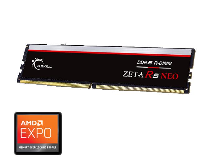 G.SKILL Zeta R5 Neo 128GB (4 x 32GB) ECC Registered DDR5 6400 RAM
