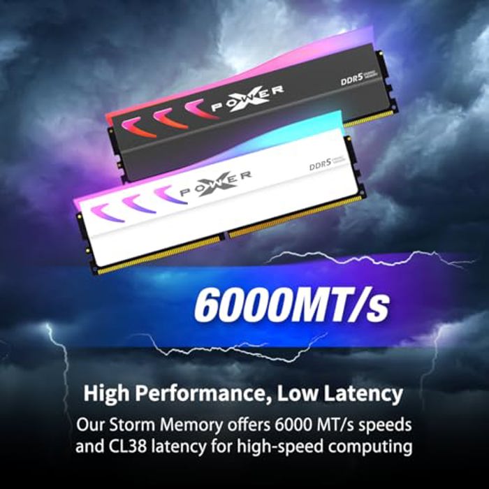 Silicon Power Storm RGB 64GB (2x32GB) DDR5 6000 image 6