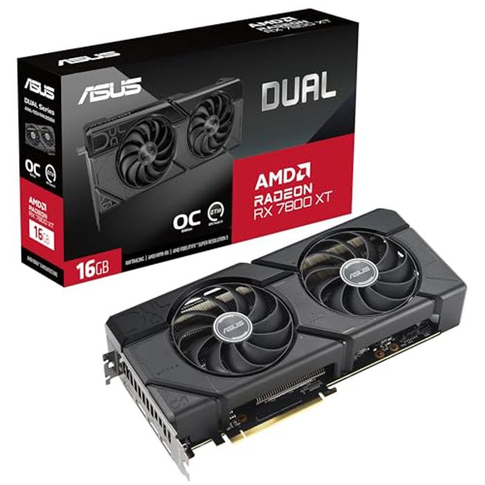 ASUS Dual Radeon RX 7800 XT OC Edition Vs Gigabyte GeForce RTX 5080 