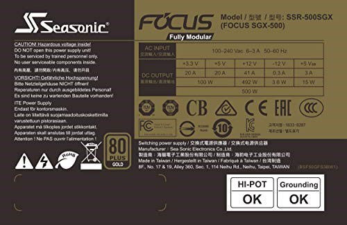 Seasonic FOCUS SGX-500 image 5