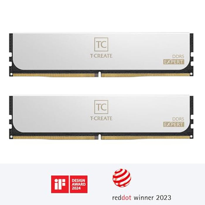 TEAMGROUP T-Create Expert Overclocking 10L 96GB (2 x 48GB) DDR5 6400MHz White image 8