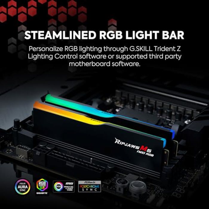 Price history for G.SKILL Ripjaws M5 Neo RGB 32GB (2x16GB) DDR5
