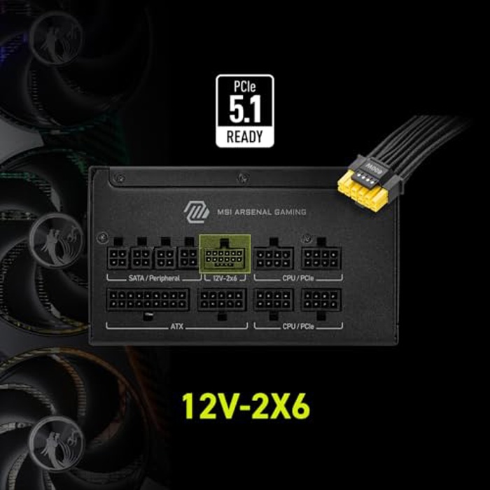 MSI MAG A850GLS PCIE5 image 3