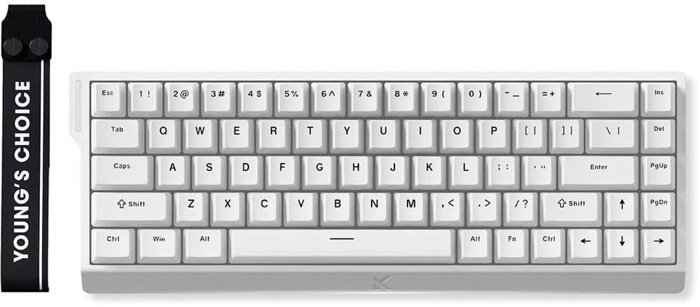 MCHOSE Ace68 TTC Uranus Magnetic White RGB