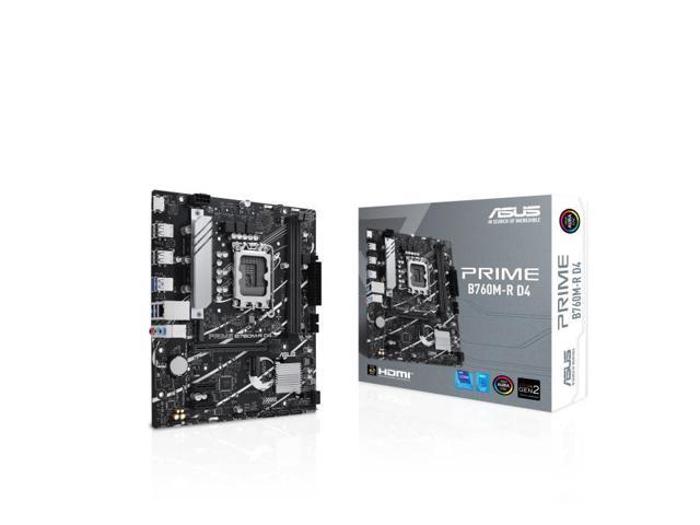 Asus PRIME B760M-R D4 vs PRIME B760M-A D4 Motherboard Comparison