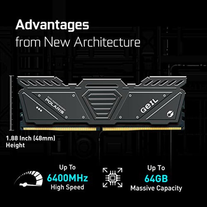 GeIL Polaris 32GB (2x16GB) DDR5 5600MHz image 2