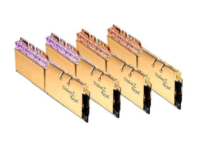 G.SKILL Trident Z Royal Series 32GB (4 x 8GB) DDR4 3600 F4-3600C14Q-32GTRGB image 2