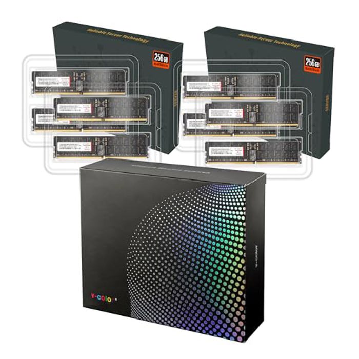 V-Color 512GB (8x64GB) DDR5 5600MHz OC R-DIMM RAM - Specs, Compare