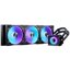 Phanteks Glacier One 420D30 X2 AIO Evolv X2 Aluminum Cap Design 3X D30-140 D-RGB Fans PH-GO420D30_DBK02